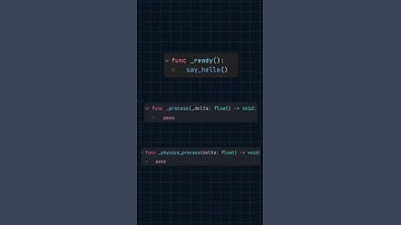 🔥شرح Ready و Process و Physics Process في Godot 🤯🚀