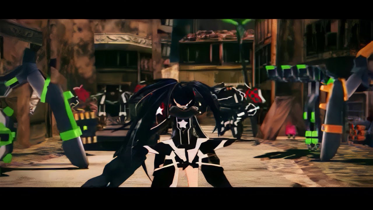 MMD Black★Rock Shooter The Game 8К 60FPS AI Test