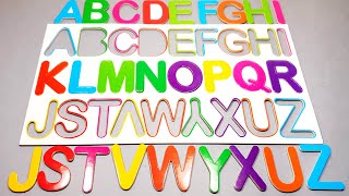 Learn Alphabet with Magnetic Board | Write and Spell Letters with @ColorClumsyABC
