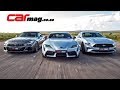 DRAG RACE: BMW Z4 M40i vs Toyota GR Supra vs Ford Mustang GT Fastback