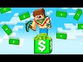 ¡Minecraft PERO es 1 BLOQUE de DINERO! 😲💵💰 SILVIOGAMER MINECRAFT PERO