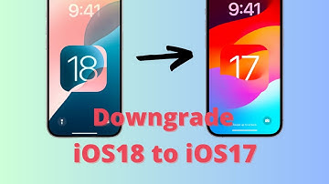 How to Downgrade iOS18 to iOS17 without iTunes