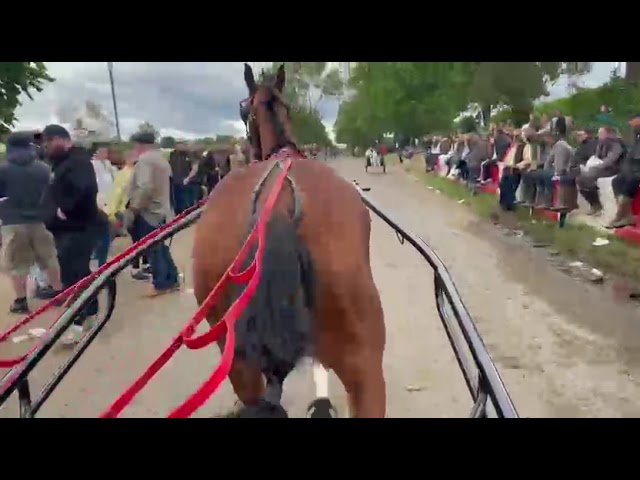 A ride down the iconic Flashing Lane, Appleby Fair - YouTube