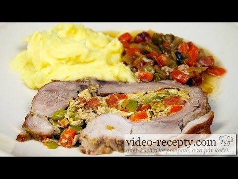 Video: Bravčové Mäso Plnené Zeleninou