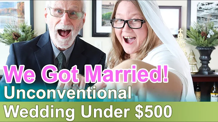 WE GOT MARRIED!!! Our Unconventional Wedding Under $500 & In Under 2 Weeks || Autumn Beckman