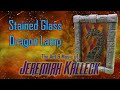 Jeremiah Kalleck - Polymer Clay, Stained Glass Painting, Obsidian Dragon, Lamp - Timelapse