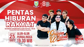 LIVE @GUYONWATON KONSER KEMERDEKAAN HUT KE-78 RI PEMKAB PURBALINGGA