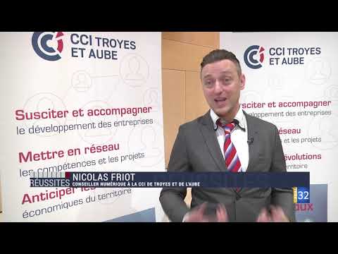 Digitalisation des commerçants avec la CCI de Troyes et de l'Aube - janvier 2021