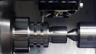 CNC Turning Machine Working Process Cutting Machining Precision