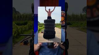 Flipping A Tire For Every Follower 👀
