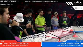 VEXU Worlds 2024 Final 2: CPSLO vs BLRS2