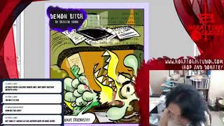 LUNCH HOUR! 1230-130 PM PST #DemonBitch #CRoMCon #CALE #101Tales #ComixPie