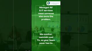 PristineWave Solutions provides end-to-end managed services for AV and IT infrastructure!