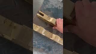 LR960 cost structure, brass chassis #model #rc #excavator #glku #lesu