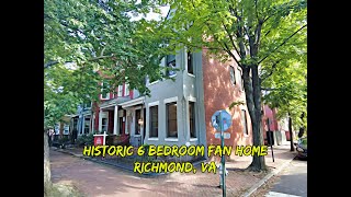 Large Historic Richmond VA Home for Sale Near VCU ++$ 800K ++