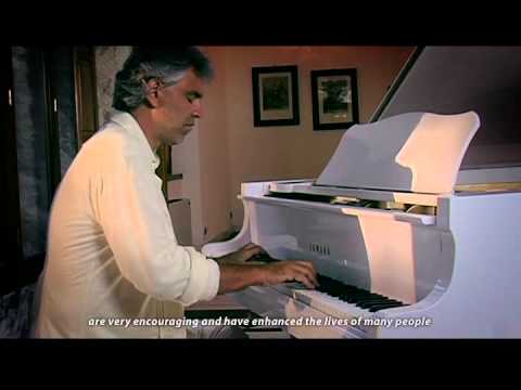 Meet Noor Dubai Foundation S Ambassador Andrea Bocelli