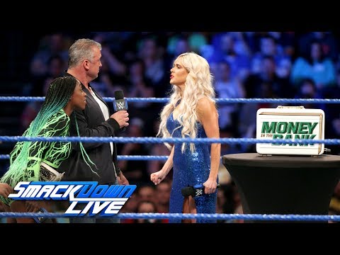 Lana arrives as the Women's Money in the Bank briefcase is revealed: SmackDown LIVE, June 6, 2017