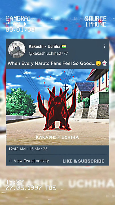 Kurama : You are just Trash 🗑️ and Nothing More 💀🗿