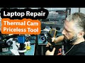 Laptop No Power Repair - Finding fault using Thermal Camera