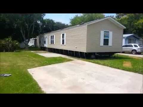 Mobile Home For Sale Galveston County 2014 3 Bed 2 Bath 524 Louisiana #6 Bacliff Tx 77518 - YouTube