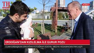 ERDOĞAN'DAN KIZILELMA İLE GURUR POZU