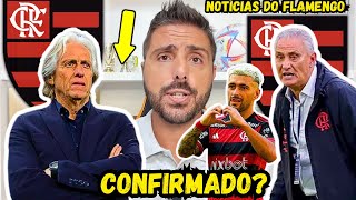 BOMBA🚨TITE PODE ESTÁ DE SAÍDA? | JORGE JESUS SERIA UMA BOA? | ARRASCA DE SAÍDA? | NOTÍCIAS DO MENGÃO