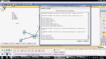 Bài cấu hình switch đầu tiên