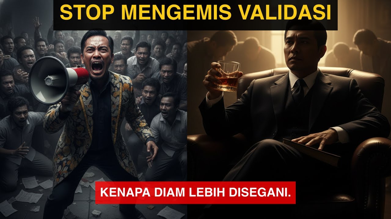 Kenapa Pria Pendiam Justru Paling Dihormati? (High Value Man)