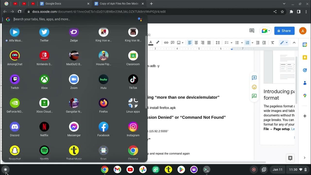 Install Apk On Chromebook Without Developer Mode 2020 Install APK Files On Chromebook No Developer Mode!!! - YouTube