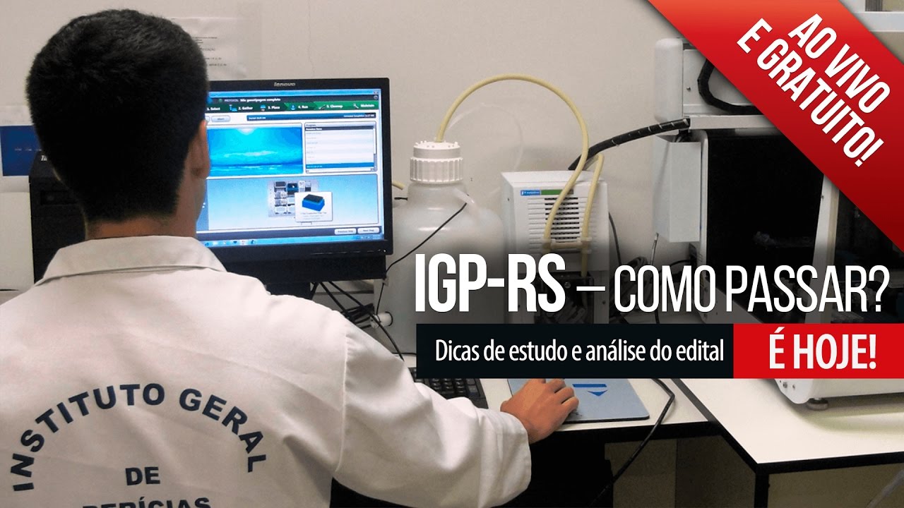 Concurso IGP RS: Comissão formada! Serão 40 vagas para