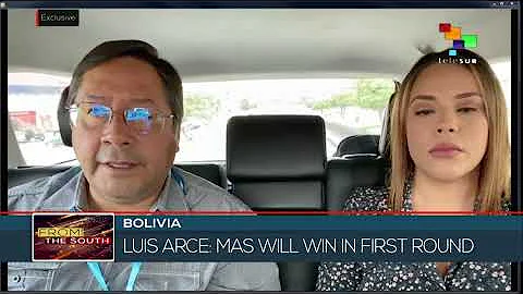 Bolivian candidate Luis Arce in an exclusive inter...