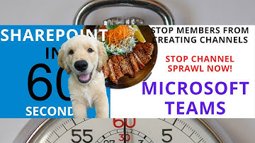 Microsoft Teams: How To Stop Members From Creating New Channels
