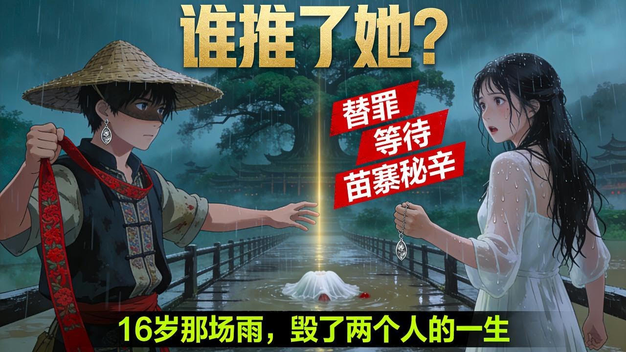 她親手把摯愛送進無期牢籠！7年後真相曝光：那年風雨橋，誰才是真正的推人兇手|愛情動漫|懸疑動漫|虐心動漫