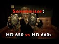 Headphone comparison: Sennheiser HD650 vs HD660s