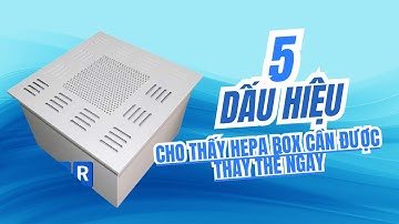 5 DẤU HIỆU CHO THẤY HEPA BOX CẦN ĐƯỢC THAY THẾ NGAY