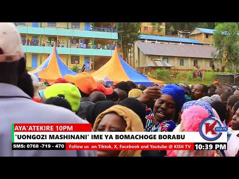 Prof Zadock Ogutu Joins Tutam Broadbased During Uongozi Mashinani At Nyakorere Bomachoge Borabu 