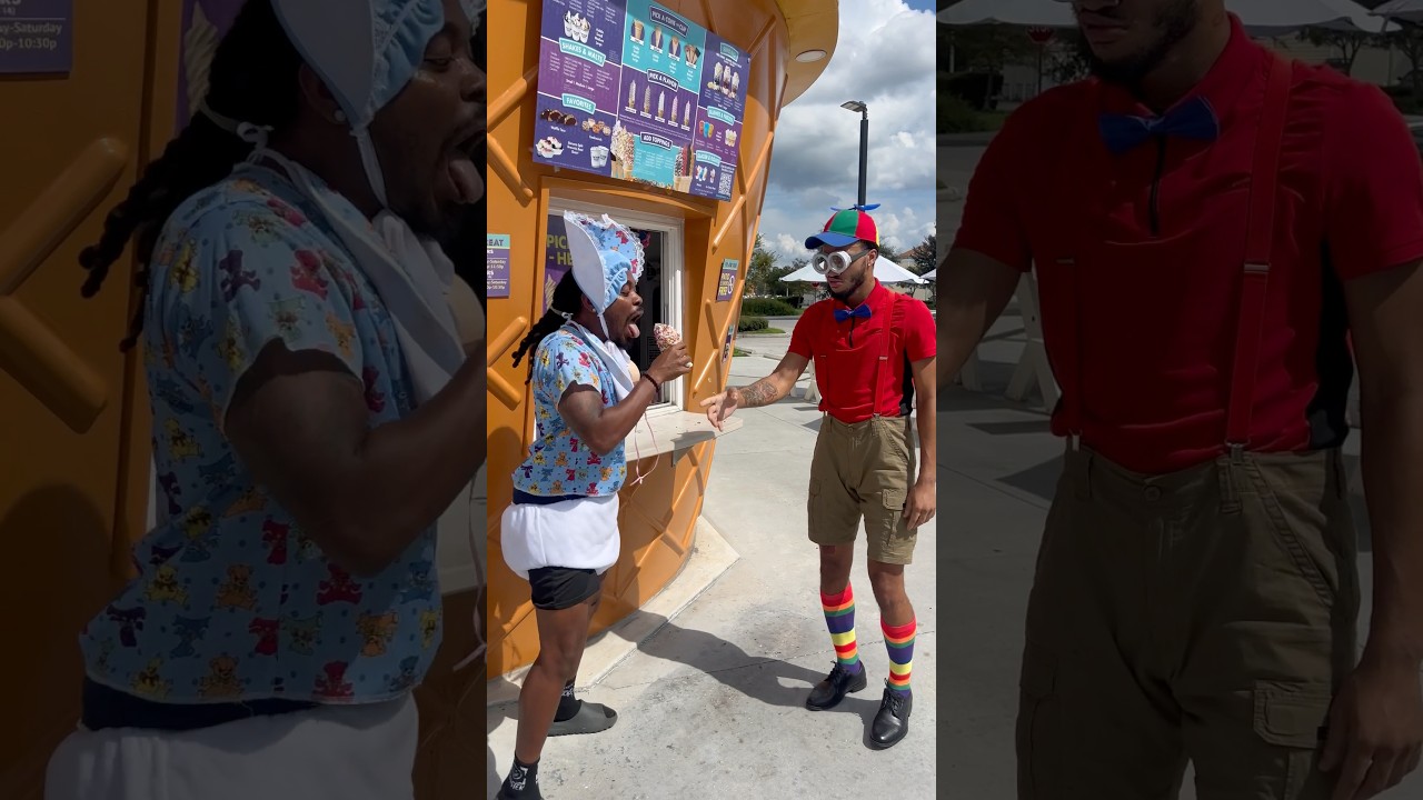 George Gets Grown Baby Ice Cream 😂😂