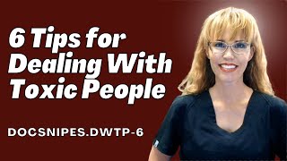 Dealing with Toxic People | Live  Chat with Dr. DawnElise Snipes