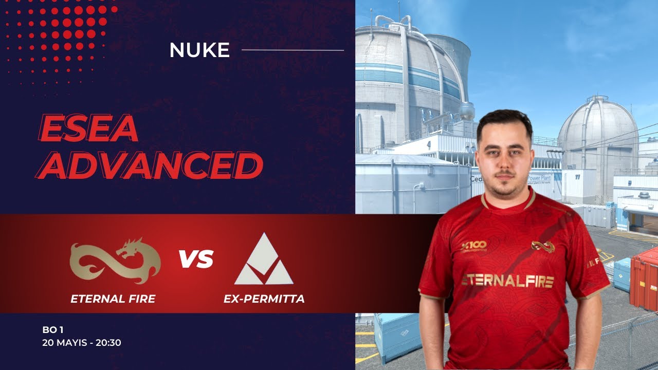 Eternal Fire vs ex-Permitta - NUKE HIGHLIGHTS - ESEA ADVANCED - YouTube
