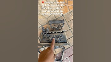 Bàn ủi con gà 1908 #đồcổcầnthơ #phongthuy #banui #dogothuhuyen #đồcổ #bànủi