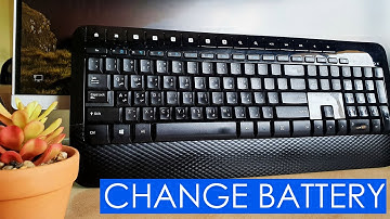 How To Change Battery In Microsoft Wireless Keyboard 2000