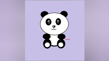 How to Draw Teddy Bear in MS Paint | Teddy Bear | Drawing | MS Paint | How to Draw