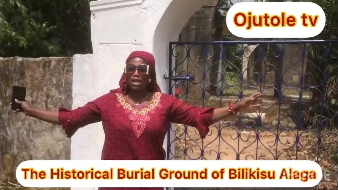 Ojutole visits the mystery burial ground of Bilikisu Alaga + why women
