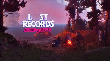 Lost Records: Bloom & Rage 🌺 Evening campfire | Crackling fire, forest sounds and ambient music 🌲