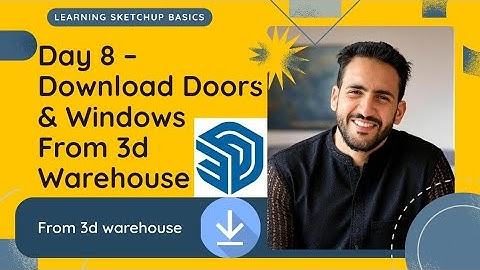 How to Download Doors & Windows from 3D Warehouse in SketchUp (2023)