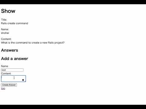 simple rails crud