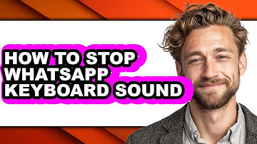 How to Stop Whatsapp Keyboard Sound (only Way)