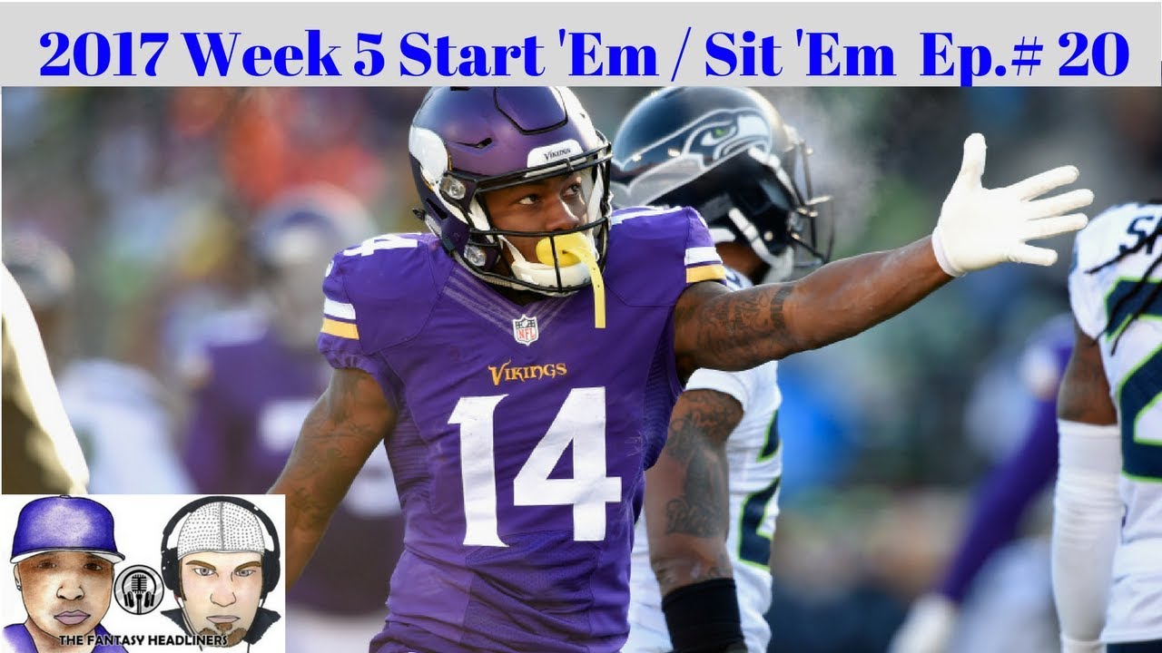 Fantasy Football Week 5 Start 'Em, Sit 'Em