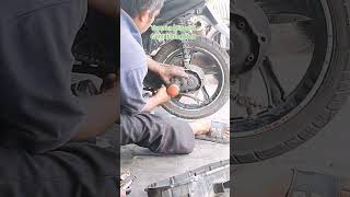 #services motor Yamaha Mio ganti timing belt