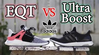 Adidas Eqt 93/17 Vs Ultra Boost | What'S The Difference And Comparison -  Youtube